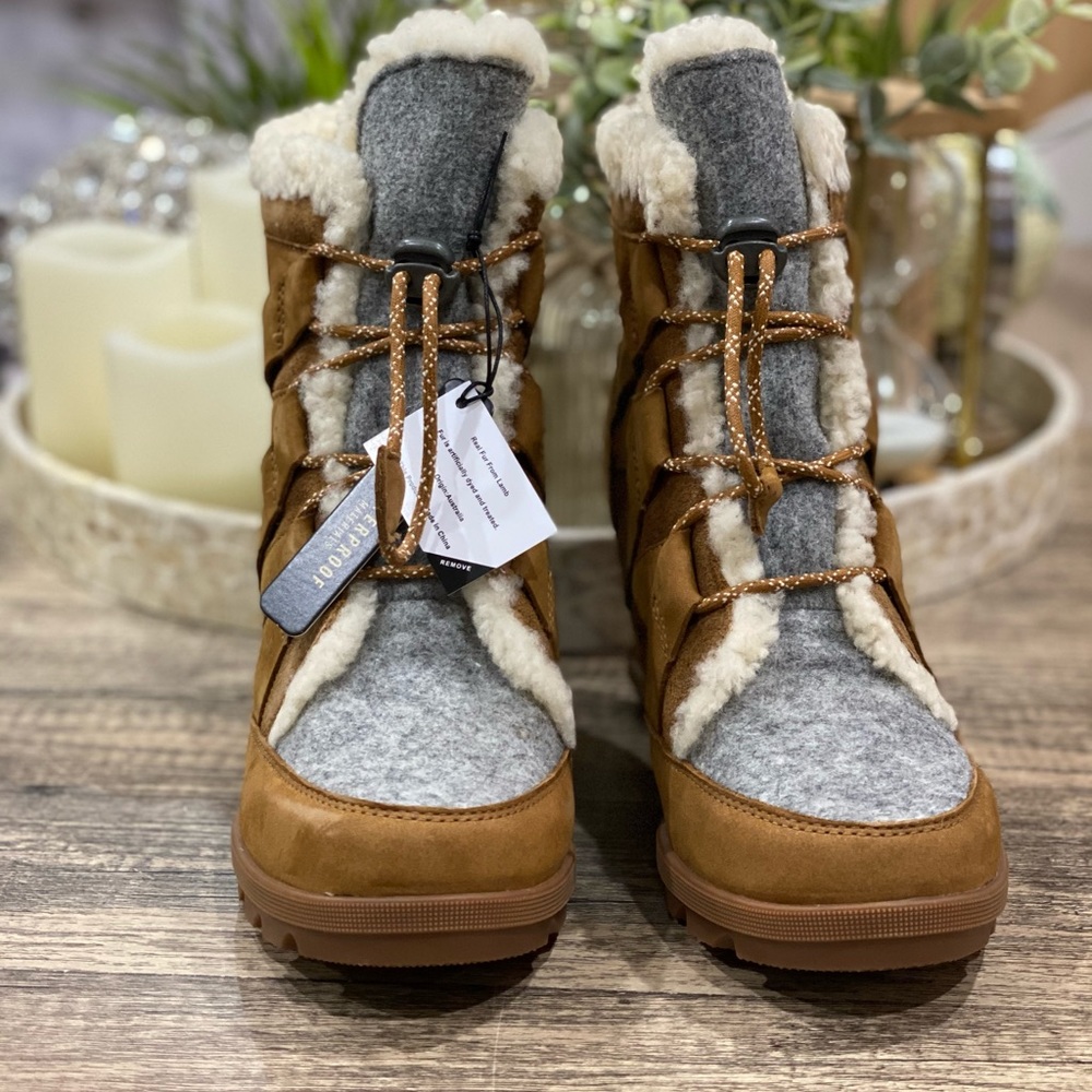 🆕 Sorel Joan of Arctic Wedge II Cozy Boots - Picture 2 of 11